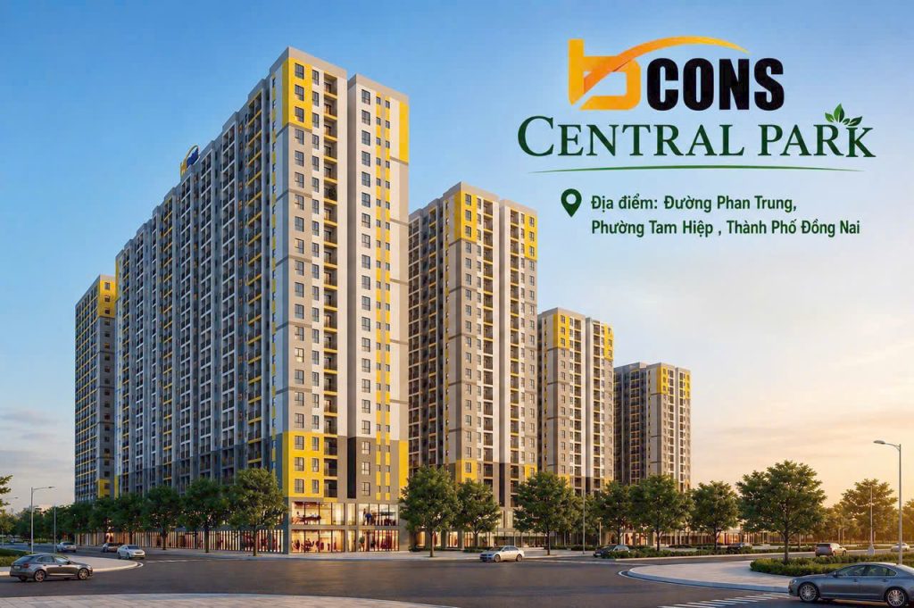 Phối cảnh dự án Bcons Central Park