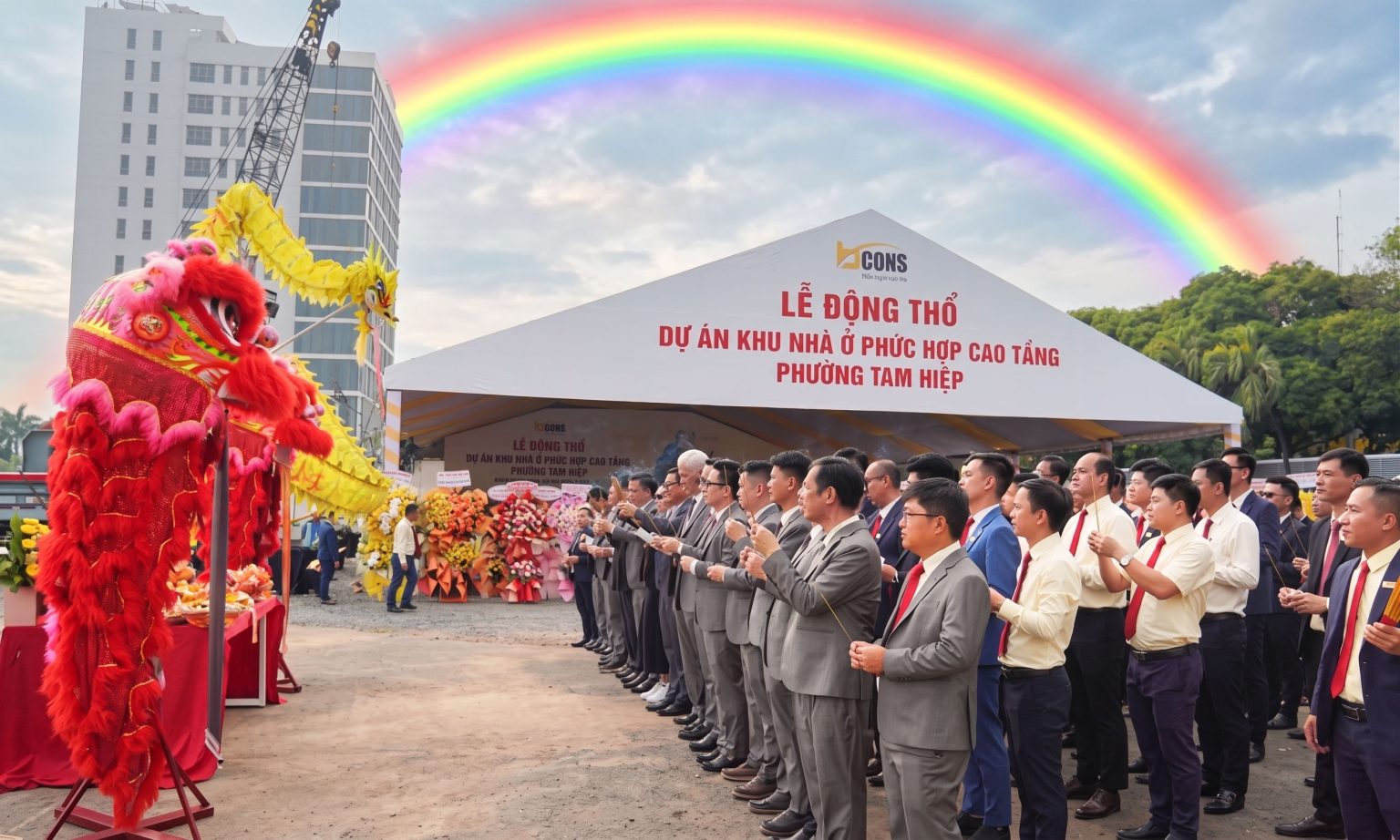 Lễ động thổ dự án Bcons Central Park
